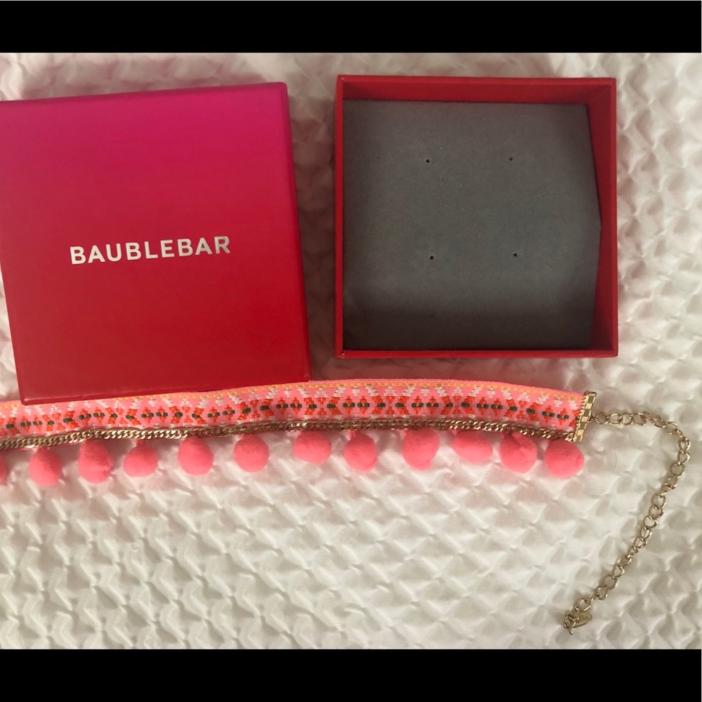Pom Pom baublebar Choker